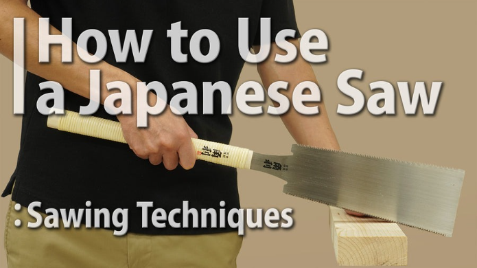 How to Use a Japanese Saw
